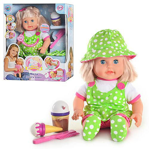 Лялька Limo Toy Міла День у парку 5373 Лялька Limo Toy Міла День у парку 5373