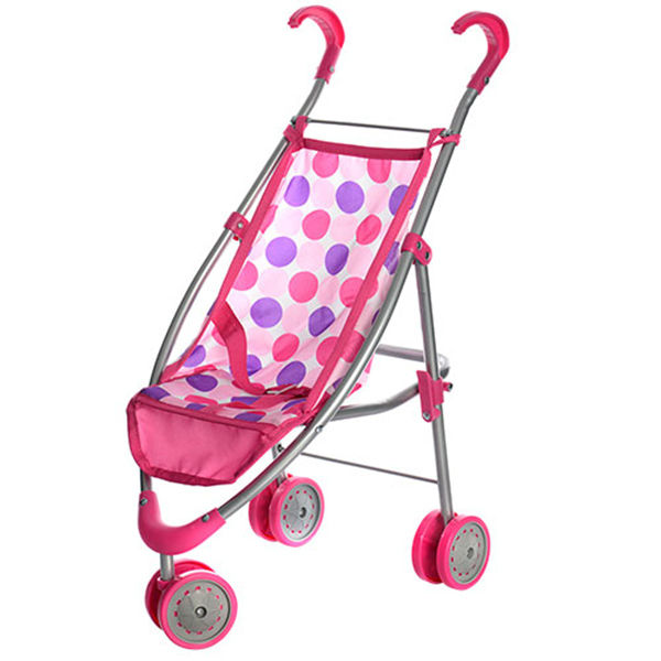 Коляска для ляльок Melogo 9628 (pink) Коляска для ляльок Melogo 9628 (pink)