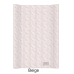 Пеленатор на ліжечко Ceba 80 Pastel Collection Cable stitch