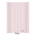 Пеленатор на ліжечко Ceba 80 Pastel Collection Cable stitch