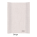 Пеленатор на ліжечко Ceba 80 Pastel Collection English rib