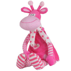 Мягкая игрушка BabyOno Розовый жираф 53 см 1194
