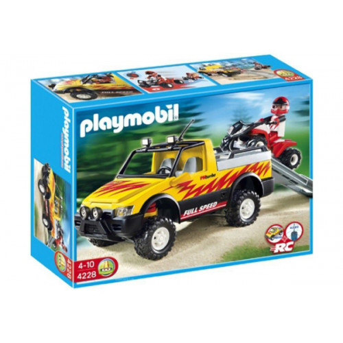 Ігровий набір Playmobil Пікап та квадроцикл (4228) Ігровий набір Playmobil Пікап та квадроцикл (4228)