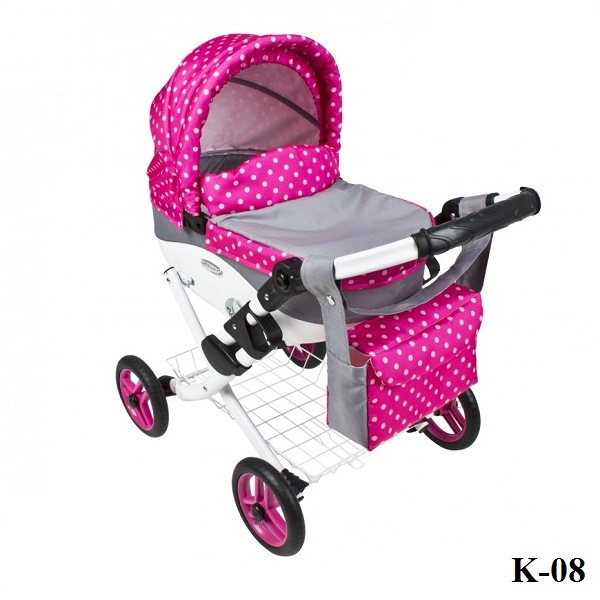 Коляска для ляльок Adbor Lily K-08 Коляска для ляльок Adbor Lily K-08