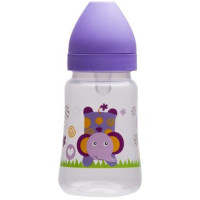 Пляшечка з широкою шийкою 250 мл. Akuku A0319 violet