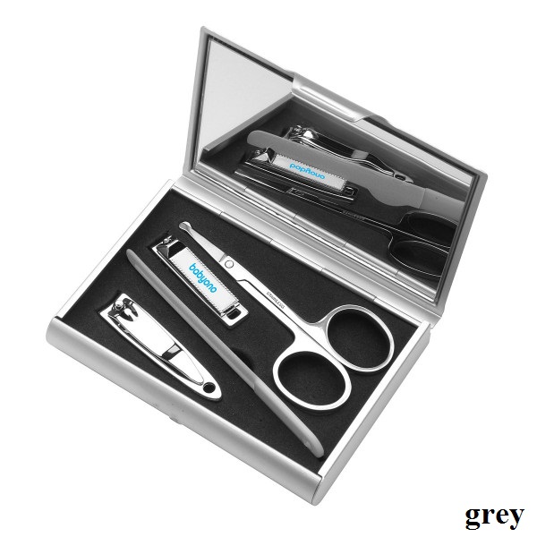 Косметичний манікюрний набір BabyOno 064 grey Косметичний манікюрний набір BabyOno 064 grey