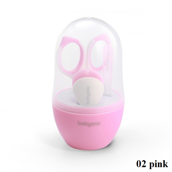 Манікюрний косметичний набір BabyOno 398/02 pink Манікюрний косметичний набір BabyOno 398/02 pink