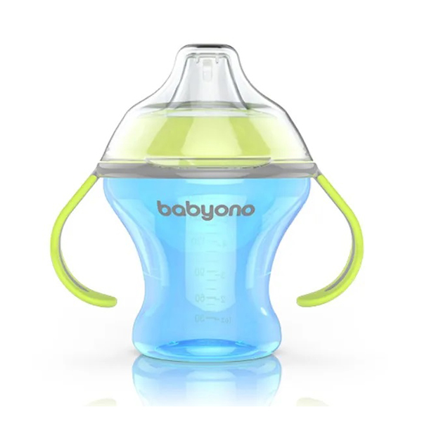 Кружка-непроливайка з м'яким носиком BabyOno 1456 Кружка-непроливайка з м'яким носиком BabyOno 1456