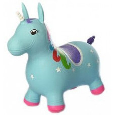 Стрибки-тварини єдиноріг Bambi MS 1336-2 (blue)