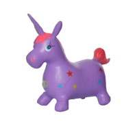 Стрибки-тварини Єдиноріг Bambi MS 3290 (violet)