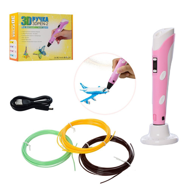 Ручка 3D Bambi 168-E (pink) Ручка 3D Bambi 168-E (pink)