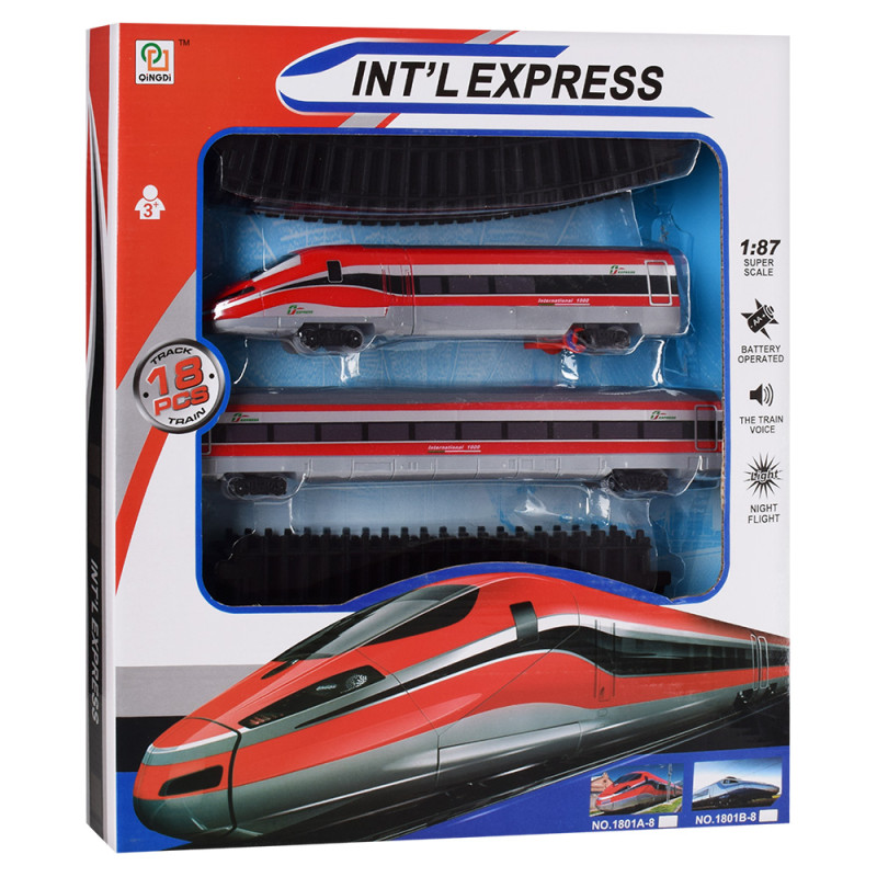 Дитяча залізниця Bambi 1801AB-8 (red) Дитяча залізниця Bambi 1801AB-8 (red)