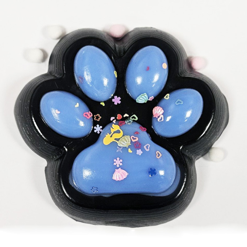 Іграшка антистрес лапка Bambi 6675.12 (black/blue) Іграшка антистрес лапка Bambi 6675.12 (black/blue)