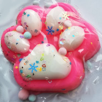 Іграшка антистрес лапка Bambi 6675.12 (pink/white)