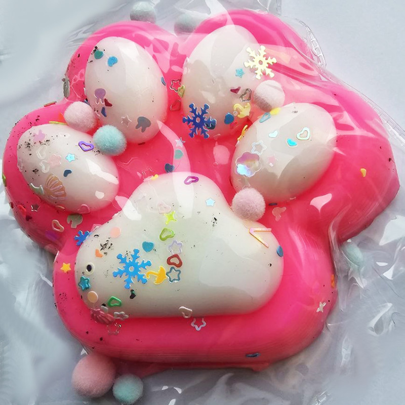 Іграшка антистрес лапка Bambi 6675.12 (pink/white) Іграшка антистрес лапка Bambi 6675.12 (pink/white)