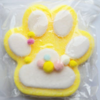 Іграшка антистрес лапка Bambi 6675.15 (yellow/white)