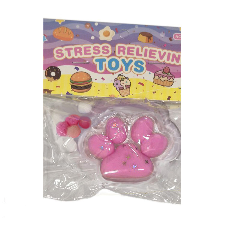 Іграшка антистрес лапка прозоро-кольорова Bambi GB6675.1 (transparent\pink) Іграшка антистрес лапка прозоро-кольорова Bambi GB6675.1 (transparent\pink)