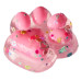 Іграшка антистрес лапка прозоро-кольорова Bambi GB6675.1 (transparent\pink)