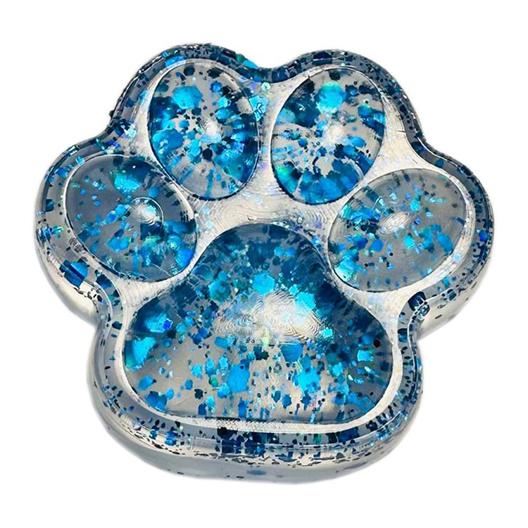 Іграшка антистрес лапка прозоро-блискуча Bambi 6675.2 (transparent\blue) Іграшка антистрес лапка прозоро-блискуча Bambi 6675.2 (transparent\blue)