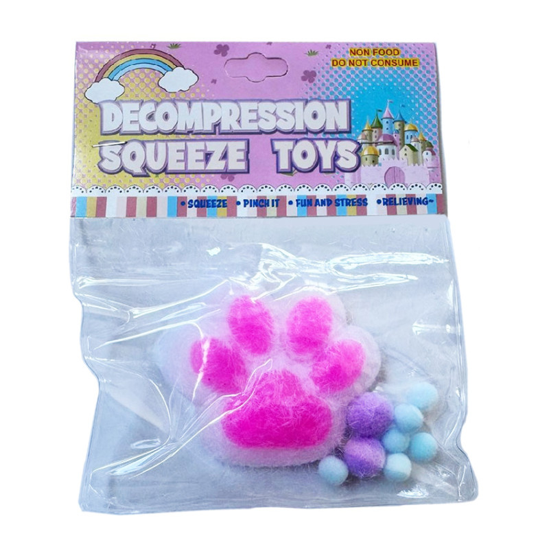 Іграшка антистрес лапка Bambi 712233 (pink) Іграшка антистрес лапка Bambi 712233 (pink)