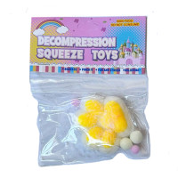 Іграшка антистрес лапка Bambi 712233 (yellow)