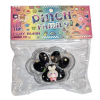 Іграшка антистрес лапка прозоро-кольорова Кролик Bambi GB6675.1 (transparent\black)