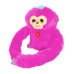 М'яка іграшка інтерактивна Мавпа Bambi MP 2304 (pink)