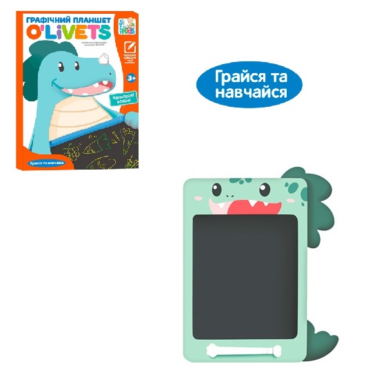 Дитячий ігровий LCD планшет Bambi SK 0051 green Дитячий ігровий LCD планшет Bambi SK 0051 green