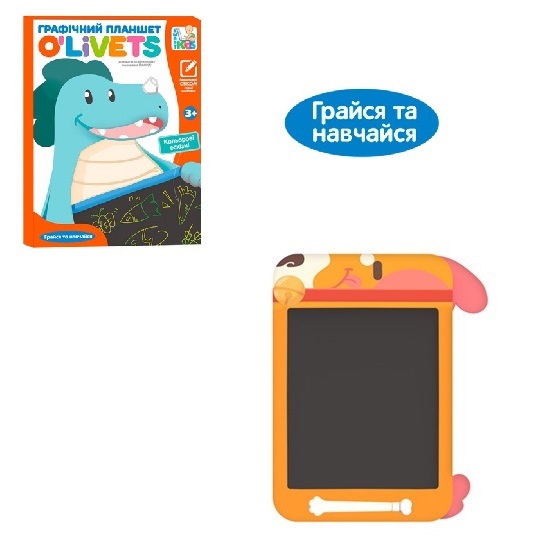 Дитячий ігровий LCD планшет Bambi SK 0051 orange Дитячий ігровий LCD планшет Bambi SK 0051 orange