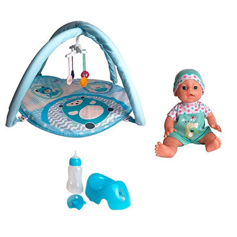 Пупс із аксесуарами Bambi YL1736A (blue) Пупс із аксесуарами Bambi YL1736A (blue)