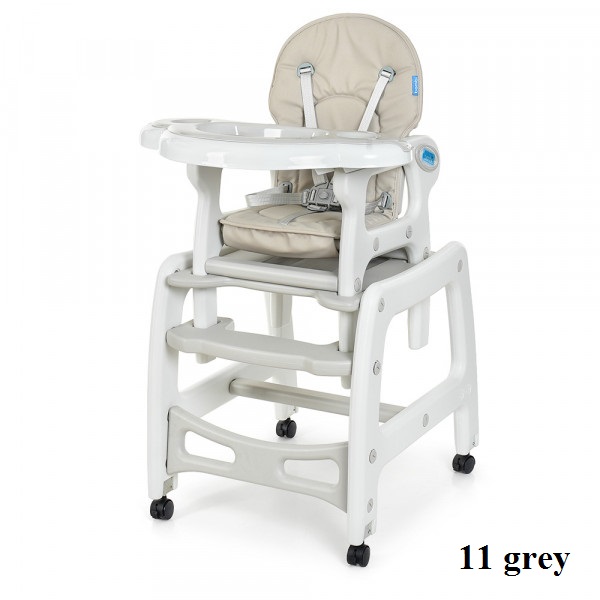 Стільчик для годування Bambi M 1563-11 (grey) Стільчик для годування Bambi M 1563-11 (grey)