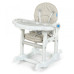 Стільчик для годування Bambi M 1563-11 (grey)
