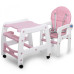Стільчик для годування Bambi M 1563-8-1 (pink)