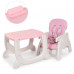 Стільчик для годування 2в1 Bambi M 3612-8 (pink)