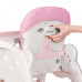 Стільчик для годування 2в1 Bambi M 3612-8 (pink)
