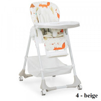 Стільчик для годування Bambi M 3822-4 (beige) Стільчик для годування Bambi M 3822-4 (beige)