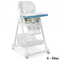 Стільчик для годування Bambi M 3822-6 (blue) Стільчик для годування Bambi M 3822-6 (blue)