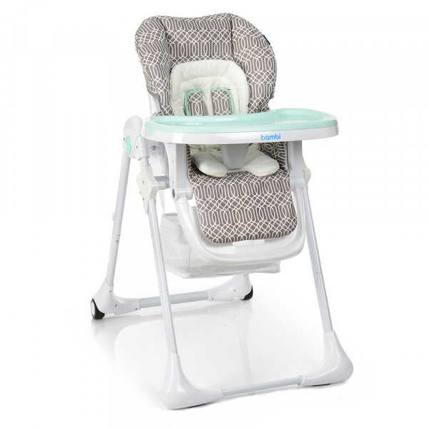 Стільчик для годування Bambi M 3890 (ornament mint)