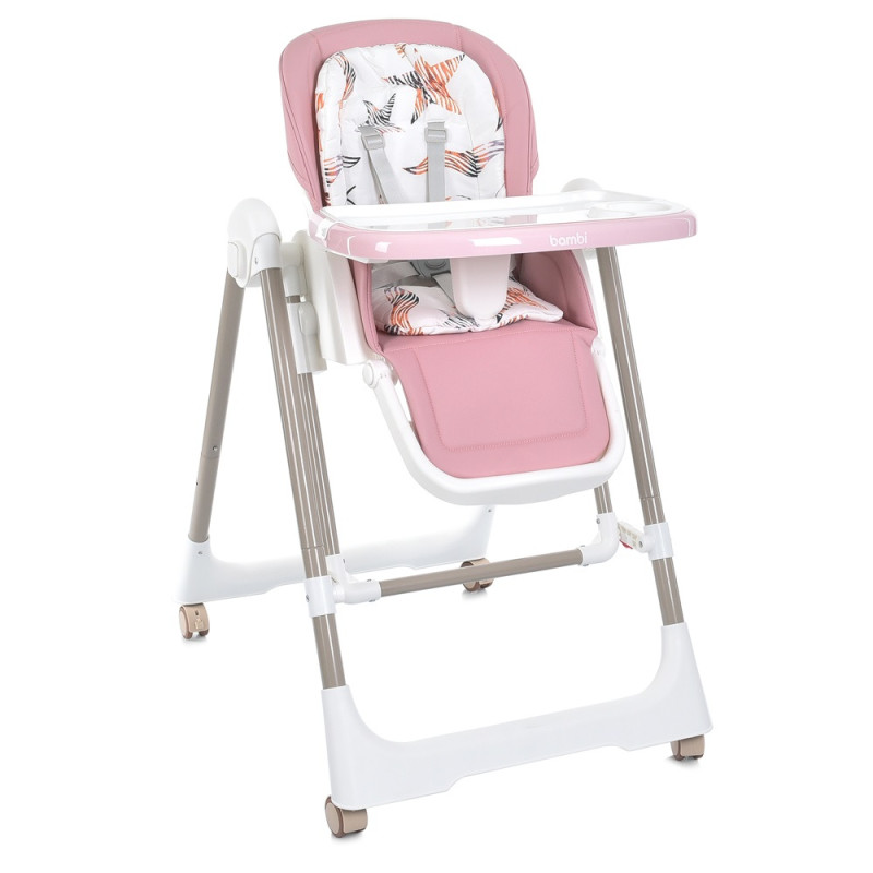 Стільчик для годування Bambi M 5897 (pink) Стільчик для годування Bambi M 5897 (pink)