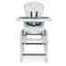 Стільчик для годування Bambi M 0816 (flowers grey)