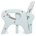 Стільчик для годування Bambi M 0816 (flowers grey)