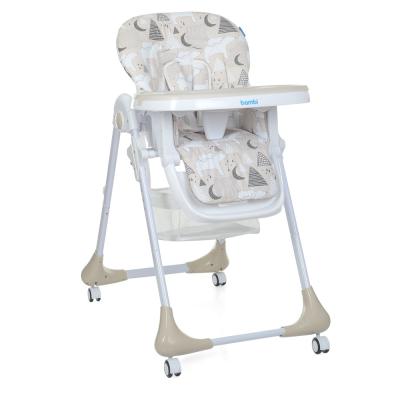 Стільчик для годування Bambi M 3233 (mommy bear beige) Стільчик для годування Bambi M 3233 (mommy bear beige)