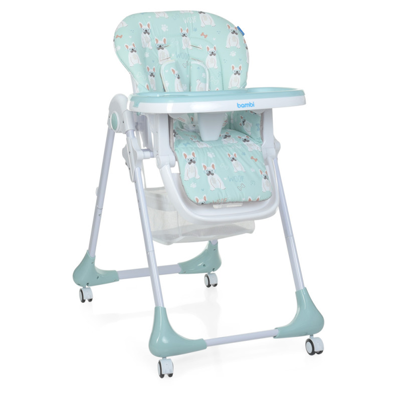 Стільчик для годування Bambi M 3233 (puppy boy blue) Стільчик для годування Bambi M 3233 (puppy boy blue)
