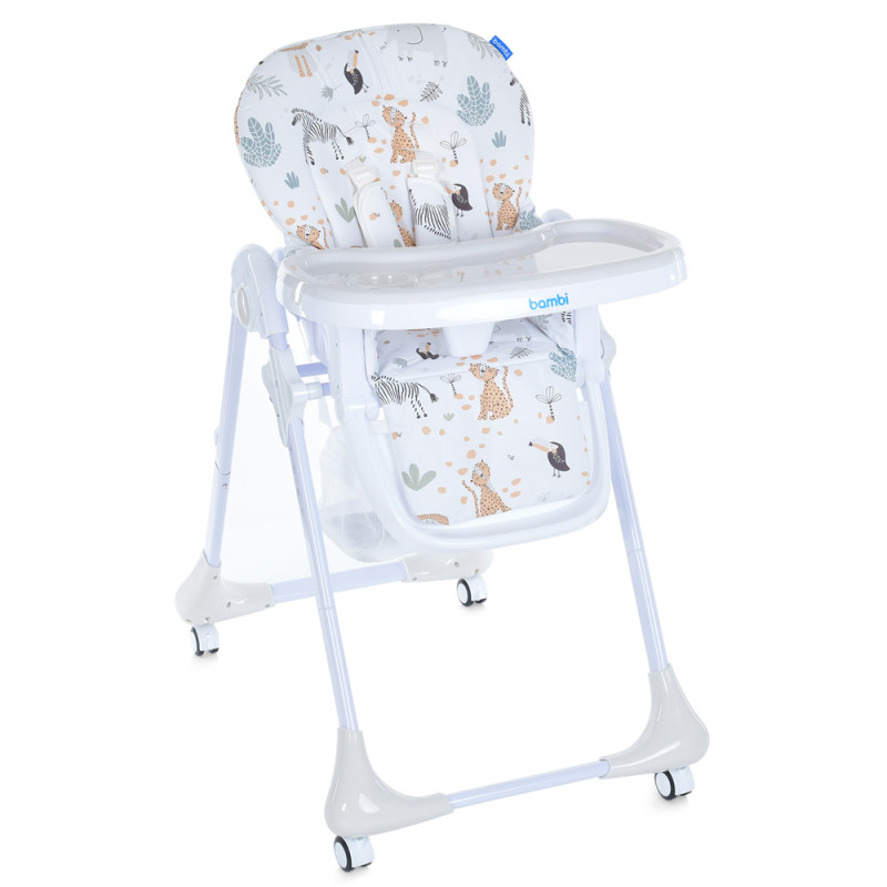 Стільчик для годування Bambi M 3233 (zoo beige) Стільчик для годування Bambi M 3233 (zoo beige)