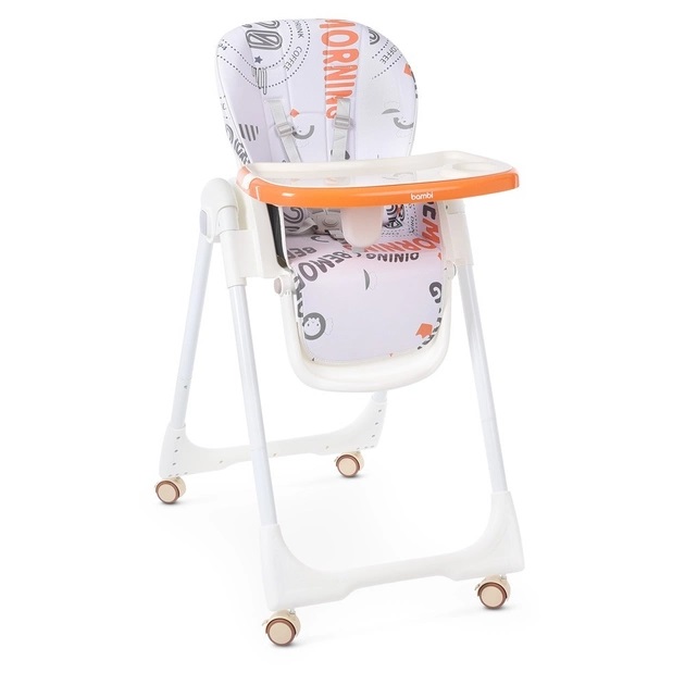 Стільчик для годування Bambi M 5673-7 (orange) Стільчик для годування Bambi M 5673-7 (orange)