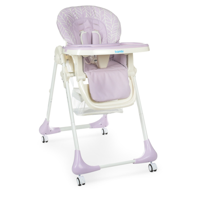 Стільчик для годування Bambi M 3233L (lilac) Стільчик для годування Bambi M 3233L (lilac)