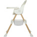Стільчик для годування Bambi M 4136-2 (white wood)