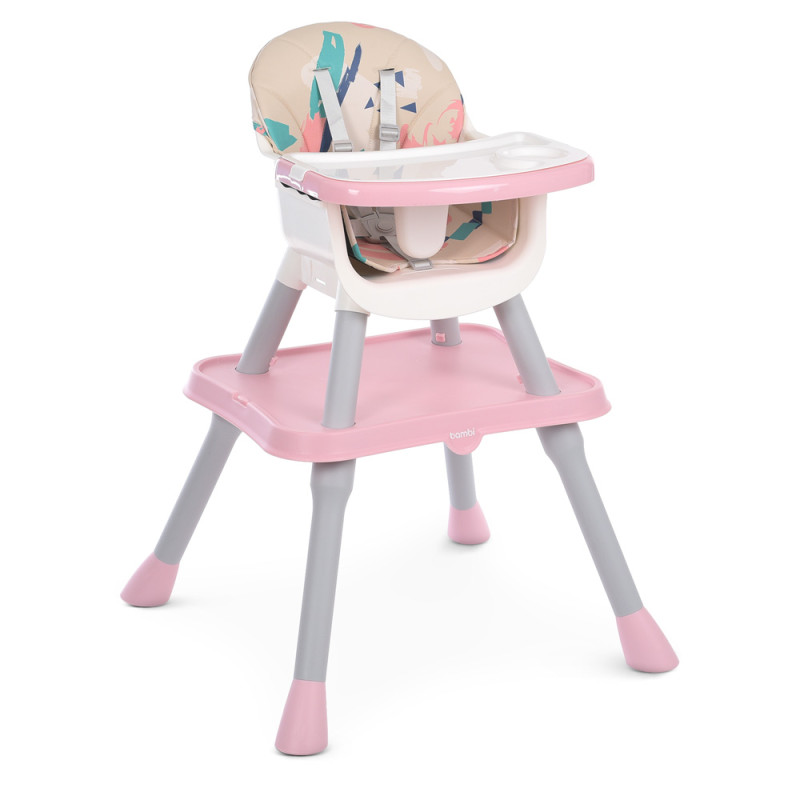 Стільчик для годування Bambi M 5672-8 (pink) Стільчик для годування Bambi M 5672-8 (pink)