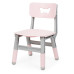 Столик зі стільцем Bambi Peanut-8 (pink/grey)