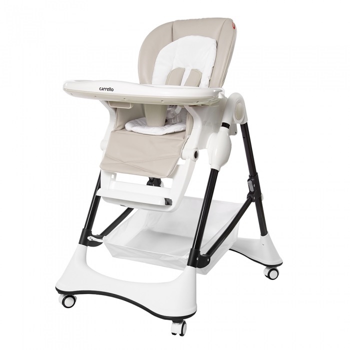 Стільчик для годування Carrello Stella CRL-9503 (light beige) Стільчик для годування Carrello Stella CRL-9503 (light beige)